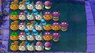 ( PVZ mobile ) Group Gloom Cobless Strategy | Night Endless