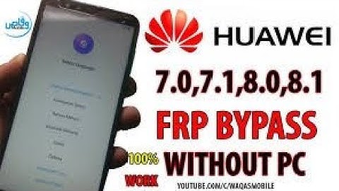 All Huawei P20 Lite FRP /Google Lock Bypass Account Android 7.1 Without pc 2023