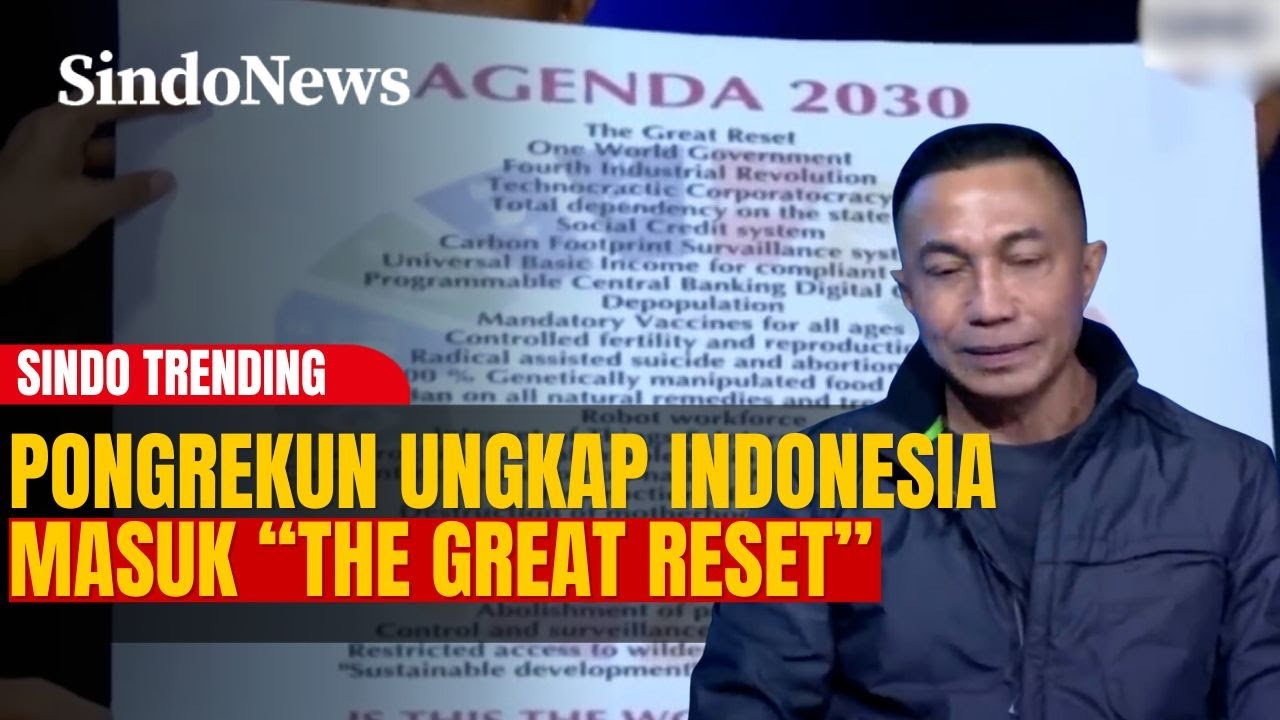 Dharma Pongrekun Ungkap Indonesia Masuk “The Great Reset”, Apa Dampaknya bagi Rakyat?