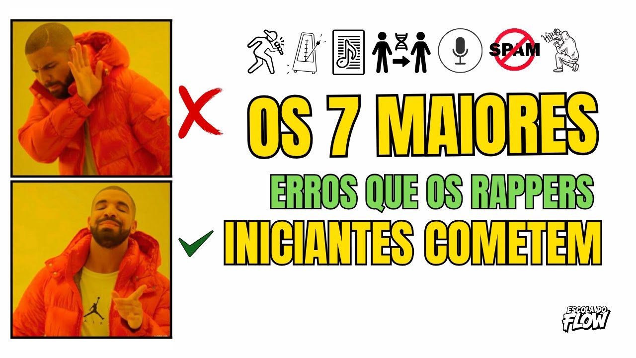 Os 7 Maiores Erros Que Os Rappers Iniciantes Cometem 