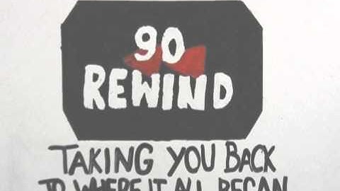 Stop Motion Animation 90 Rewind Ident