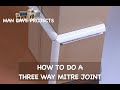 3 Way Mitre | How to do a three way mitre with quadrant tile trim | Easy to follow guide |