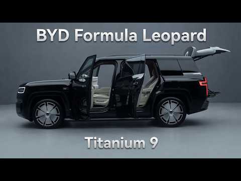 Formula Leopard Titanium 9 от BYD — новый гибридный флагман