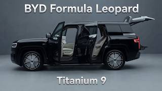 Formula Leopard Titanium 9 от BYD — новый гибридный флагман Formula Leopard Titanium 9 от BYD — новый гибридный флагман
