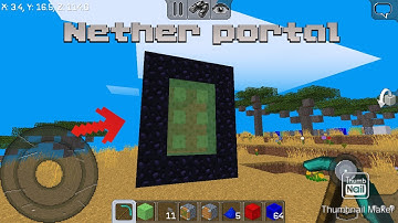 Nether portal/netherworld in multicraft *not clickbait*