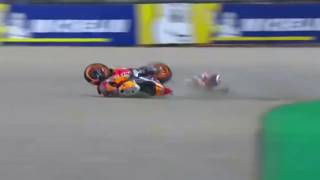 Lorenzo crash again, declared unfit for Assen MotoGP