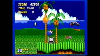 Sonic The Hedgehog 2 - Vhs Gameplay
