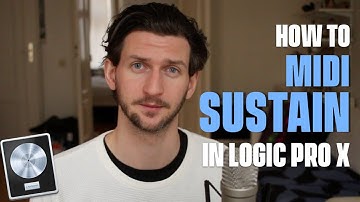 How To Add A Sustain Pedal To Midi in Logic Pro X
