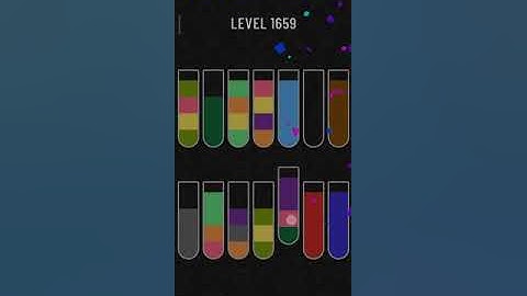 Water sort puzzle level 1659