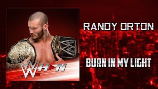 WWE: Randy Orton  Burn In My Light (WWE Edit) [Entrance Theme] + AE (Arena Effects)