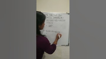 Simple Math 📐📊📚 Trick-Sum(five consecutive numbers)