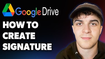 How to Create a Signature in Google Drive ( Document ) (Full 2025 Guide)