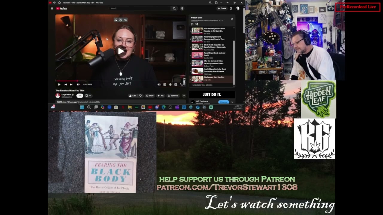 1d10t D035 5tuff: Starting reading Fearing The Black Body by Sabrina Strings CW Difficult Topics