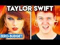 Taylor swift with zero budget bad blood parody