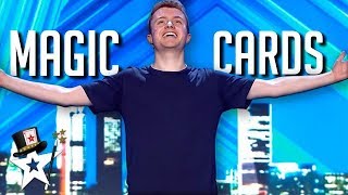 Young Card Magician Does Close Up Magic! | Spain's Got Talent 2019 | Magicians Got Talent