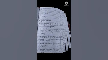 Chapter 14(Oscillation) Handwritten Notes ✍️ for Class11 Physics 🙏