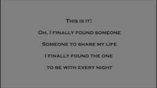 Arnel Pineda and Morissette - I Finally Found Someone lyrics