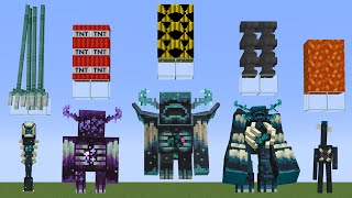 Answering All Minecraft Bosses and All Warden mobs questions in 1 hour  BIG compilation