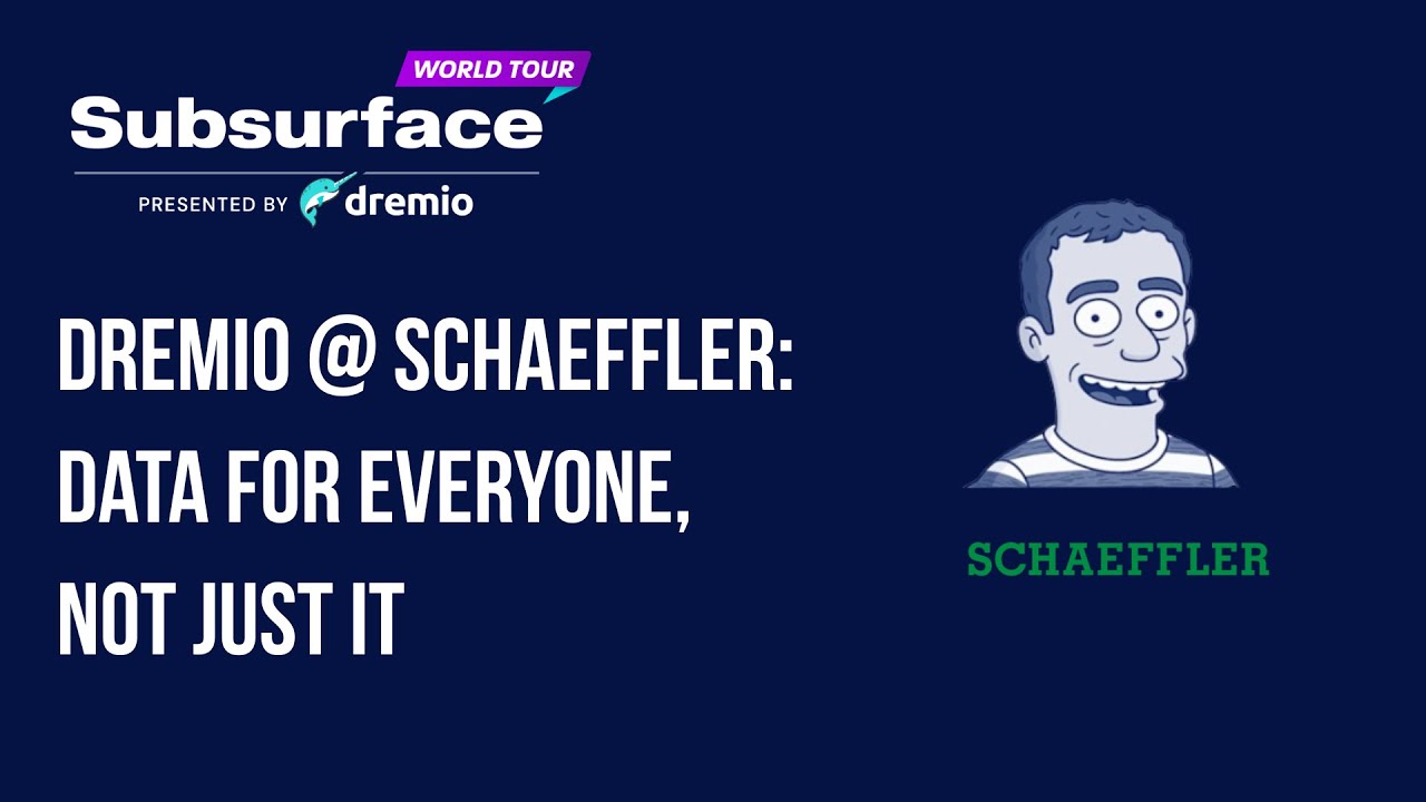 How Schaeffler Delivers Data for Everyone with the Agentic Lakehouse