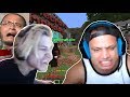 xQc VS tyler1 RAGE in MINECRAFT MONDAY Tournament