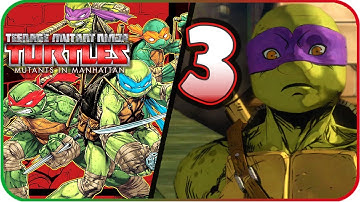 Teenage Mutant Ninja Turtles: Mutants in Manhattan Walkthrough Part 3 (PS4, XB1)