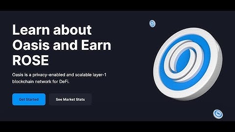 CoinMarketCap (CMC) Learn & Earn Oasis Network (ROSE) answers earn free coins airdop $