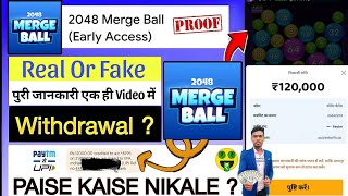 2048 merge ball real or fake | 2048 merge ball money withdrawal | 2048 merge ball game screenshot 2