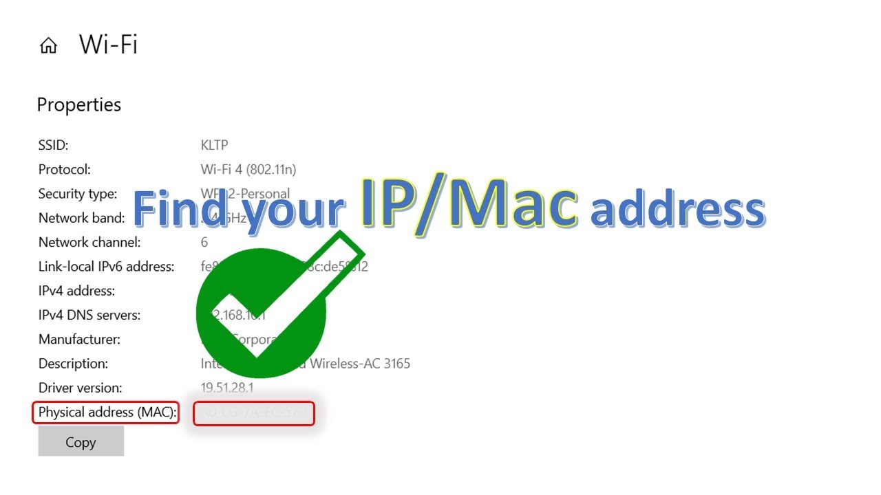 how to check ip on mac