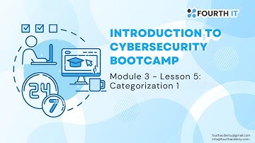 Module 3 -  Lesson 5 - Categorization 1