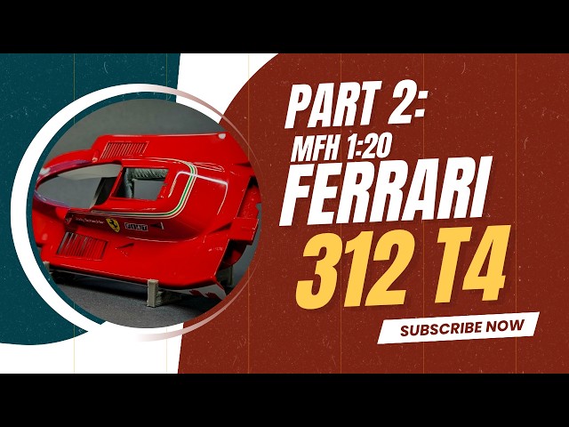 Ferrari 312 T4 Finished - Model Factory Hiro 1:20 - Video Build