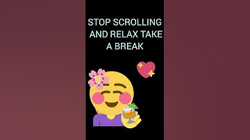 STOP SCROLLING AND RELAX TAKE A BREAK!! 😌✨😌✨#edit #relax #cristalgirl