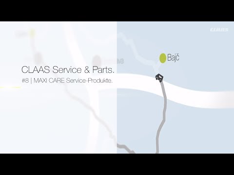 CLAAS Service and Parts. #8 | MAXI CARE Service-Produkte.