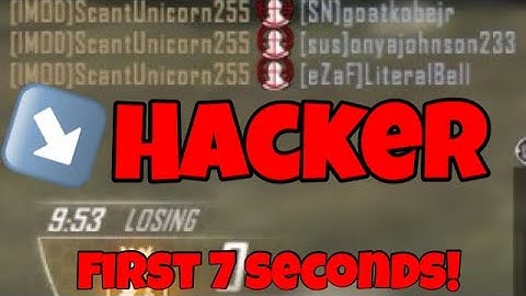 HACKER EXPOSED!!  -Call of Duty Black Ops 2-