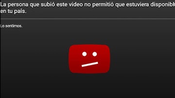 Errores en youtube