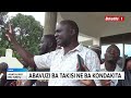 Abavuzi Ba Takisi Ne Ba Kondakita Mu Jinja Basabiddwa Okuba Obumu Abavuzi Ba Takisi Ne Ba Kondakita Mu Jinja Basabiddwa Okuba Obumu