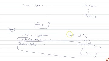 JEE MAINS 2018 `If n ge3` and `1,alpha_1, alpha_2, alpha_3....alpha_(n-1)` are the n, nth roots ...