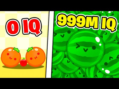 Watermelon Game BUT I HAVE 999,999,999 IQ