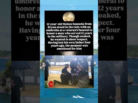 14-Year-Old Honors Fallen