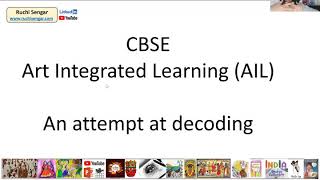 Art Integrated Learning CBSE-Decoded