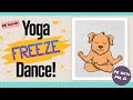 Pe games yoga freeze dance 4