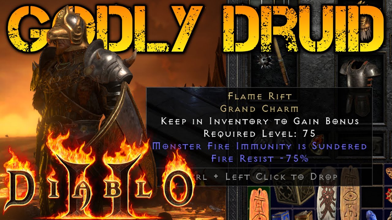 NEW FIRE DRUID DESTROYS | Diablo 2 Resurrected - YouTube