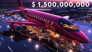 Top 8 Most Expensive Billionaire Private Jets | Opulence Overload