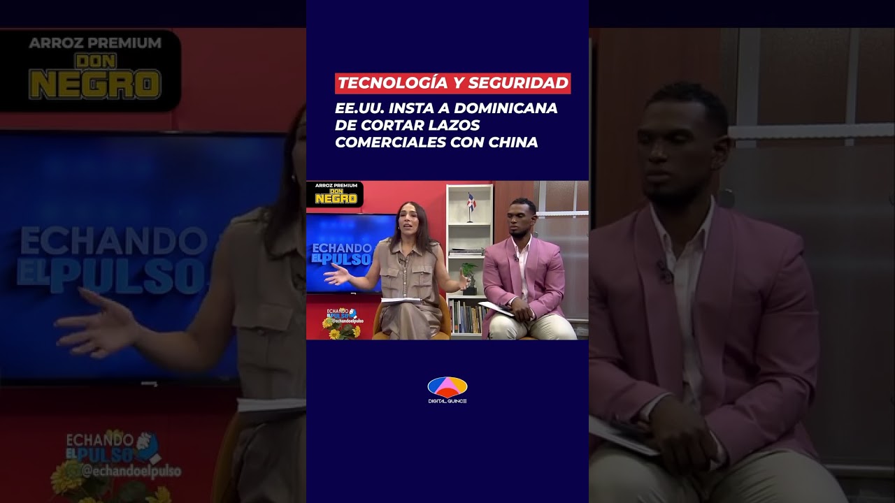 La República Dominicana se encuentra en el centro de una tensión diplomática entre Estados Unido