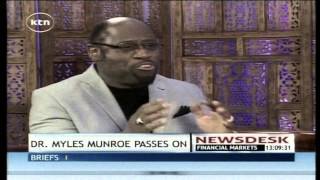 American televangelist and motivational speaker Dr Myles Munroe is dead