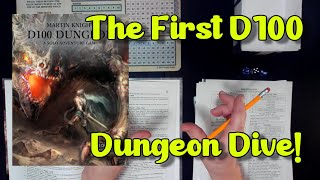 D100 Dungeon - Our First Dive Into Labyrinthine Terrors! #1 - The GM Is A Book! Relaxation Series