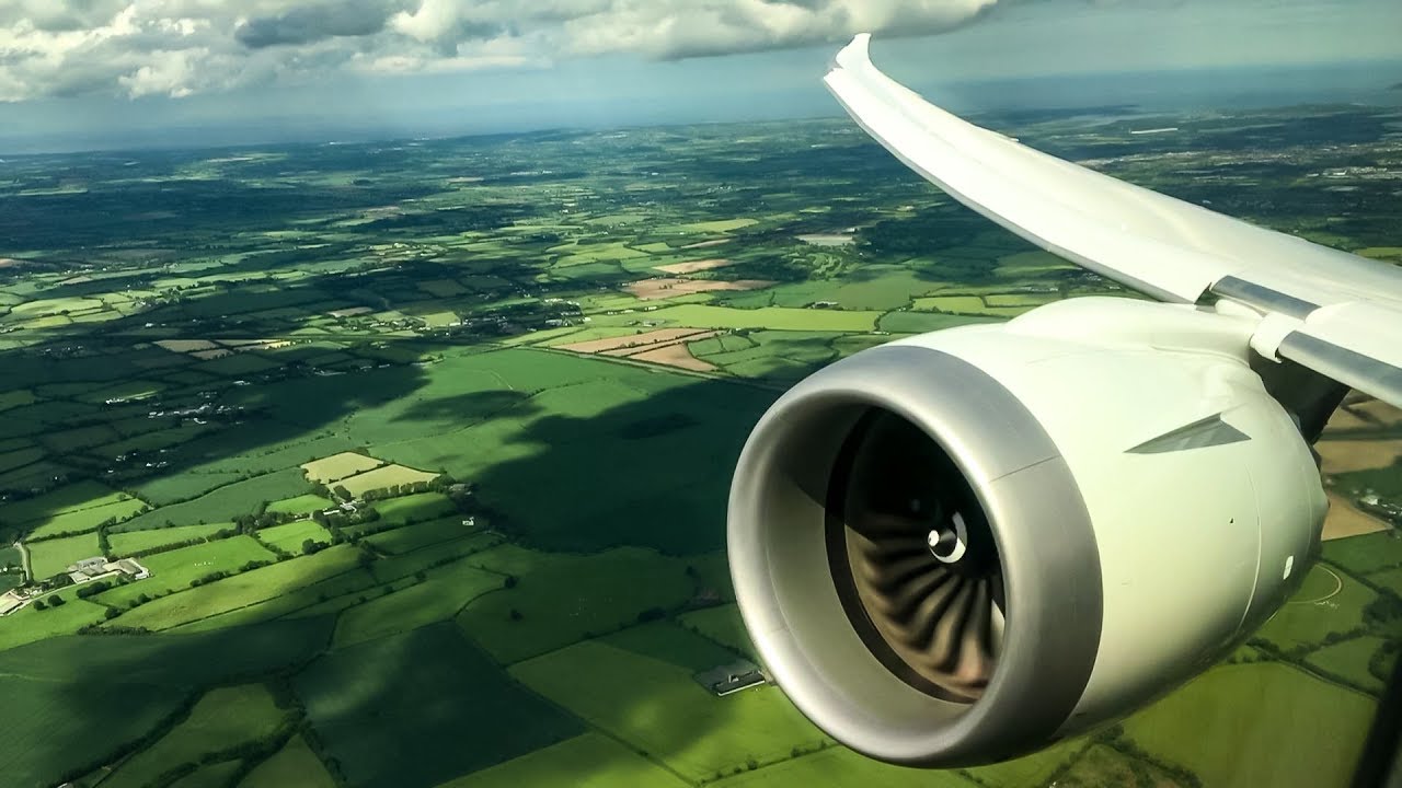 WestJet 787-9 Dreamliner GORGEOUS Takeoff from Dublin Airport!