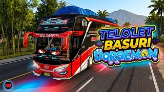 Bus Sudiro Tunggal Jaya Full Telolet Basuri Doraemon | BUSSID