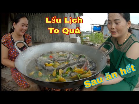 Video Nấu Nồi Lẩu Siêu To Khổng Lồ Ăn No Sau Một Ngày Đi Câu... - youtube