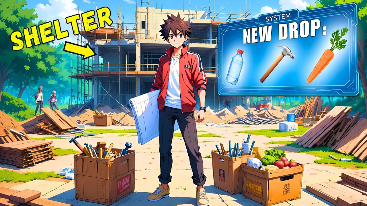 With the Drop System, He Built the Most Secure Shelter in the Zombie Apocalypse | Manhwa Recap