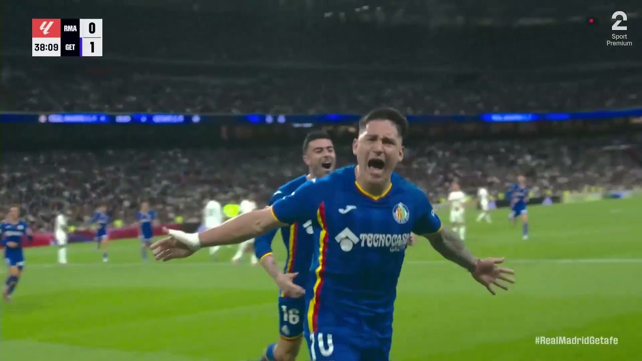 Real Madrid 0 - 1 Getafe - Høydepunkter